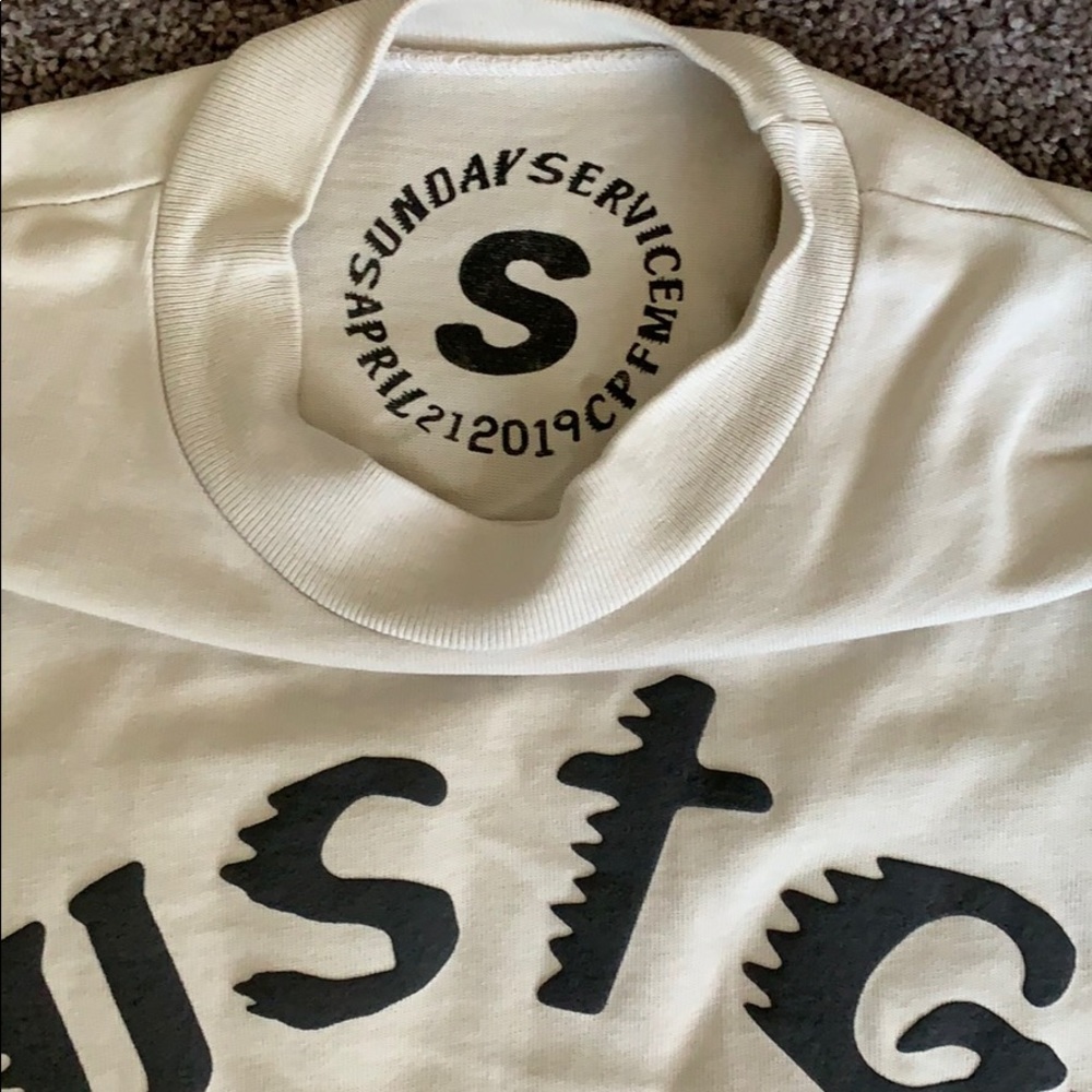 Kanye West Trust God Tshirt Yeezy - Picture 3 of 5